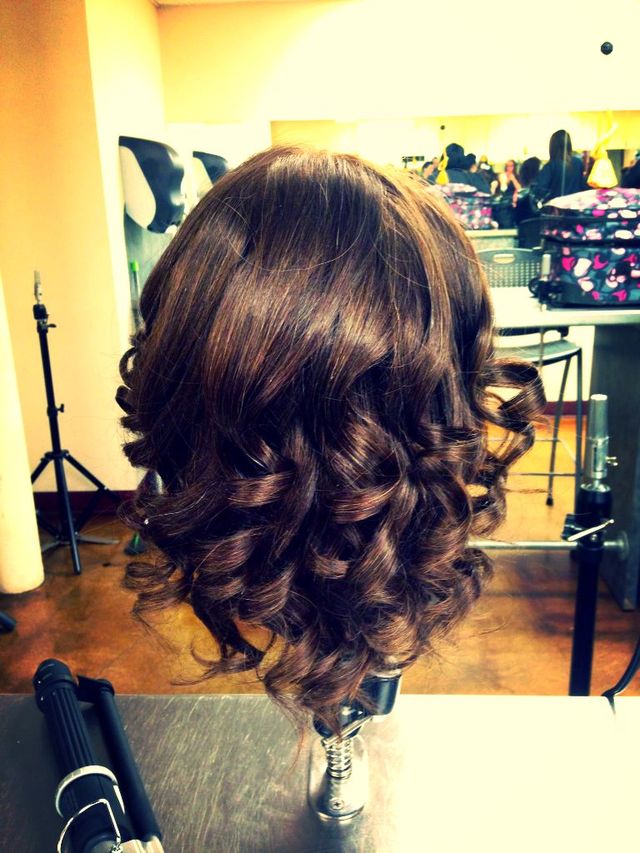 Marcel iron curls