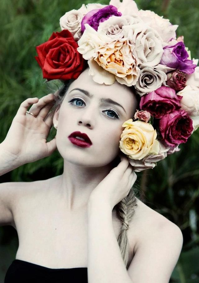 Marie Antoinette inspired shoot. hair and makeup by me. photo by Sarvey Tahmasebi 