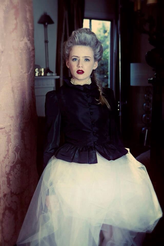 Marie Antoinette inspired shoot. hair and makeup by me. photo by Sarvey Tahmasebi. 