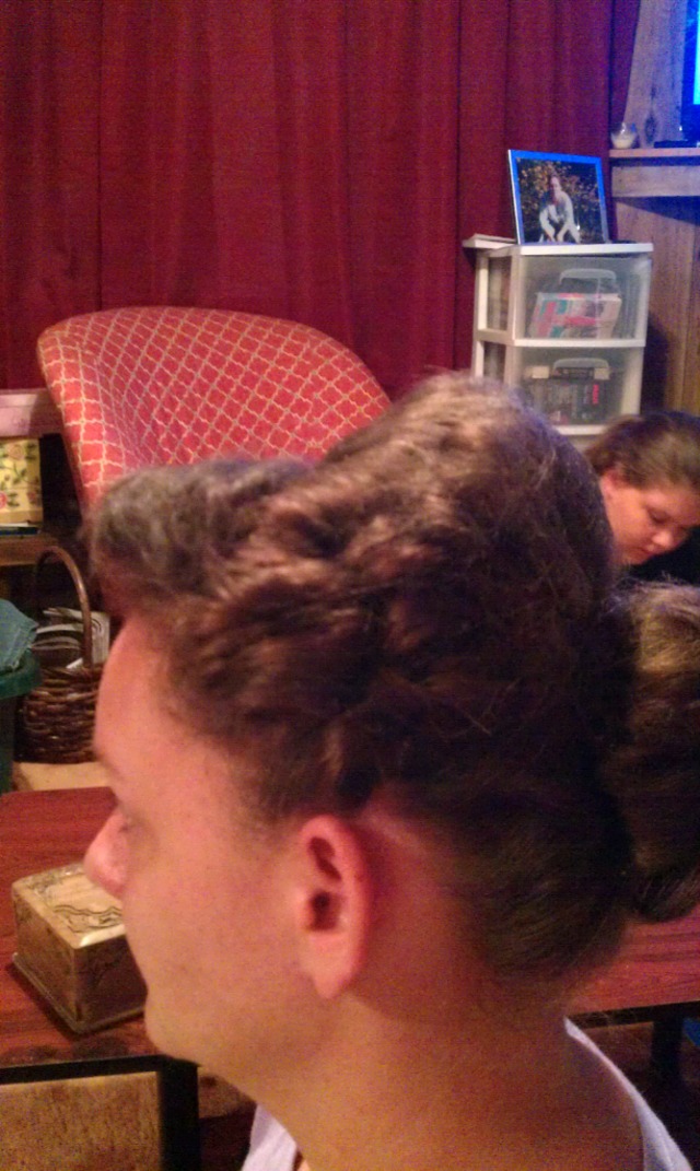 Melissa's hair