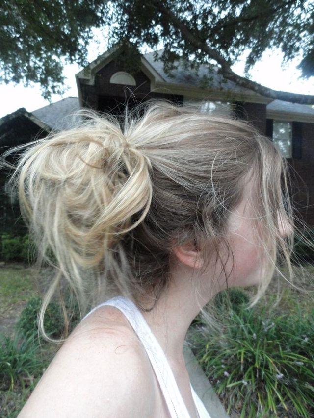 Messy bun