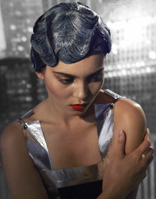 "Metropolis" Living Magazine December 2013 Hair &amp; Makeup: Walter Fuentes, Photo: Wade Livingston