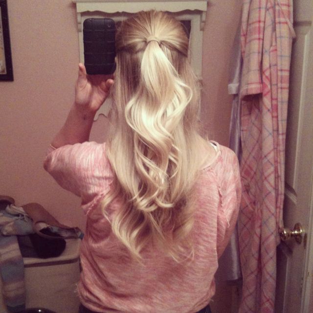 Mmm curls! ;)