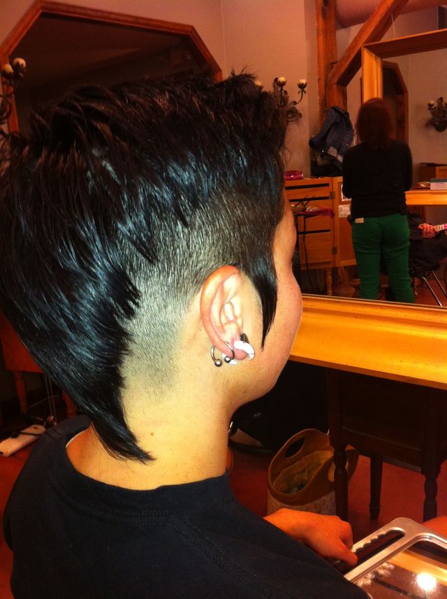 Mohawk fade