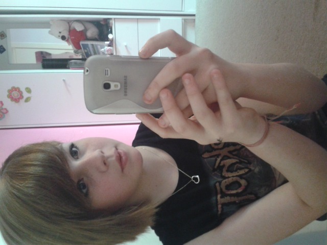 My hair was all cut off :o