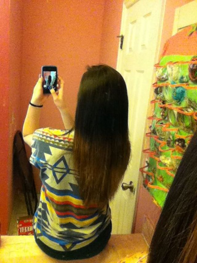 My ombré hair
