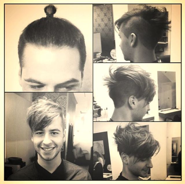 My work, disconnected on sides, blend through the back 