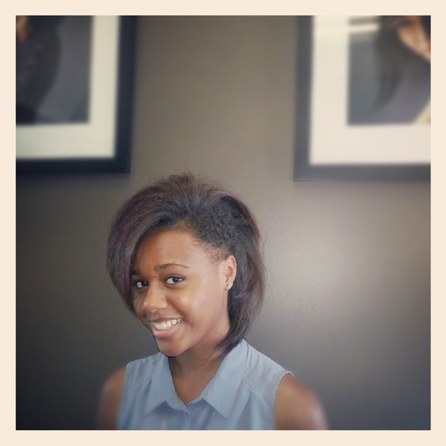 Natural Hair Faux Hawk