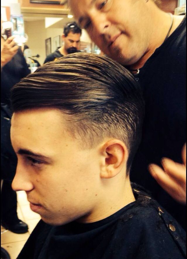 New Beckham look