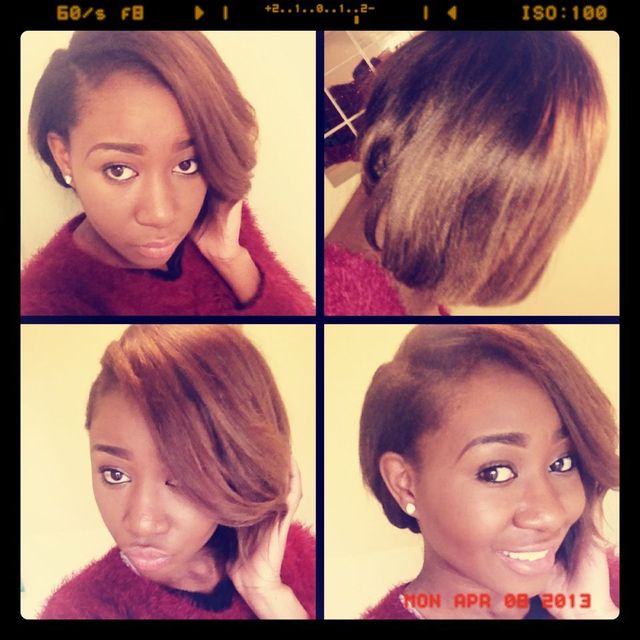 New hairstyle