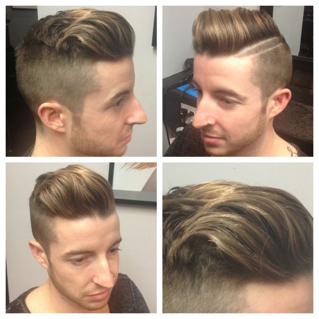 Ombré inspired haircolor on Cory! 