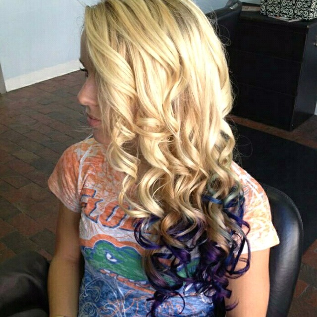 Ombre/curls