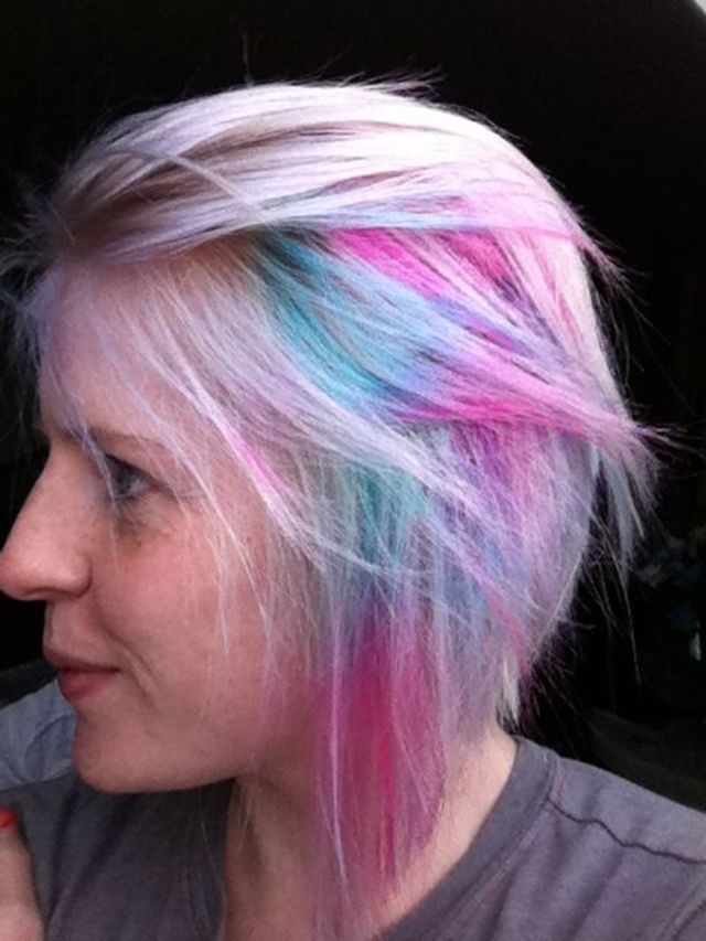 Pastel, Turquoise and Pink