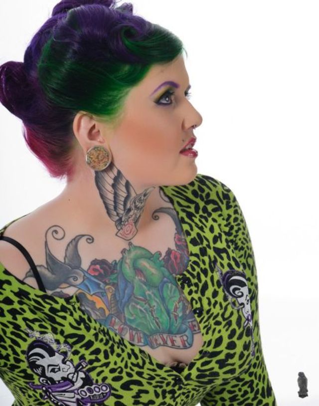 Pin Curl Up-Do.