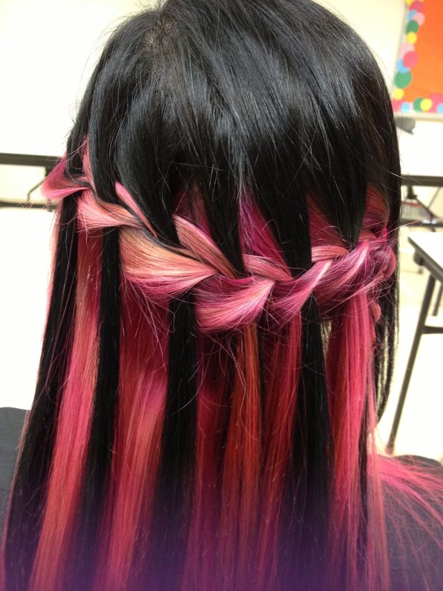 Pink Waterfall