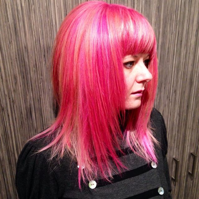 Pink a la Davines Pure Colour 