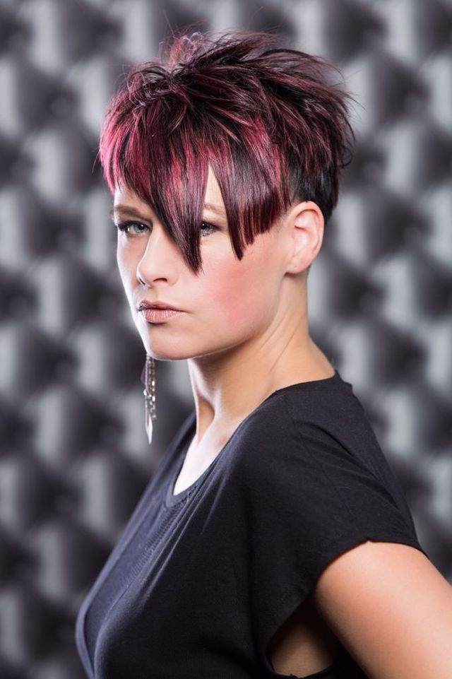 Punkera! Rough short red hair