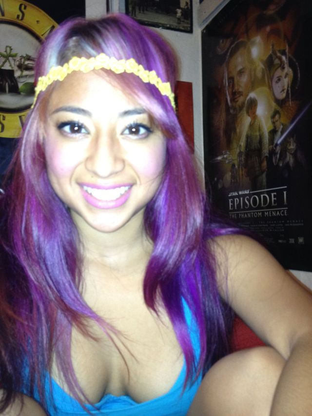 Purple &amp; turquoise 