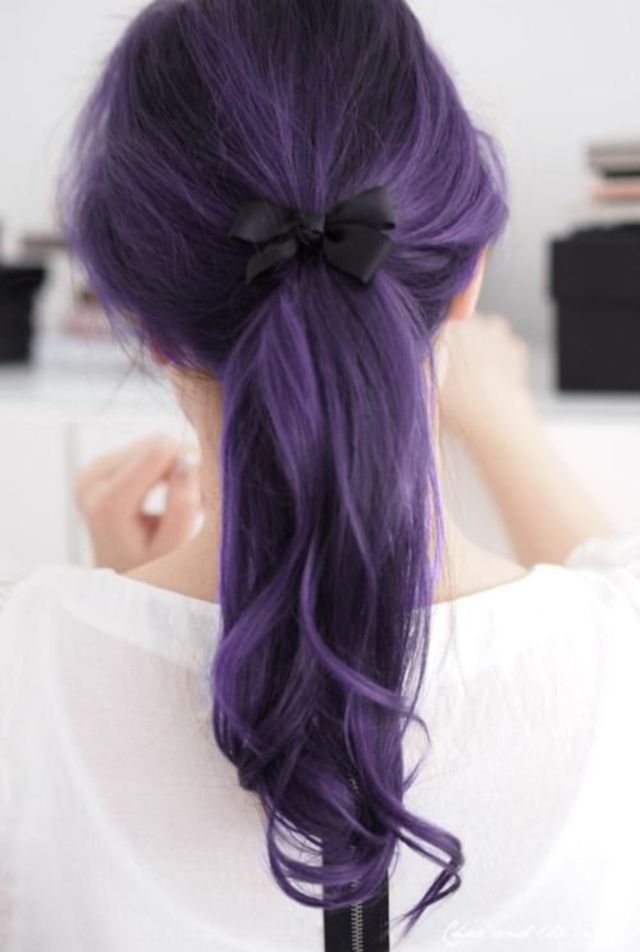 Purple Hair