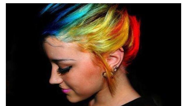 Rainbow Hair