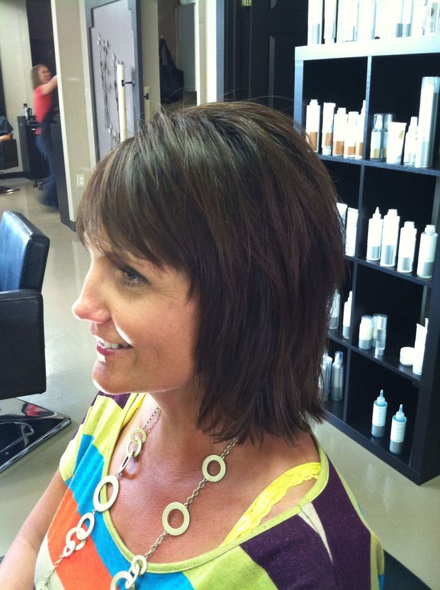 Razor cut &amp; Bayalage