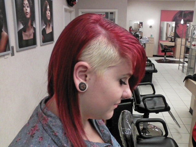 Red Headed Punk Style