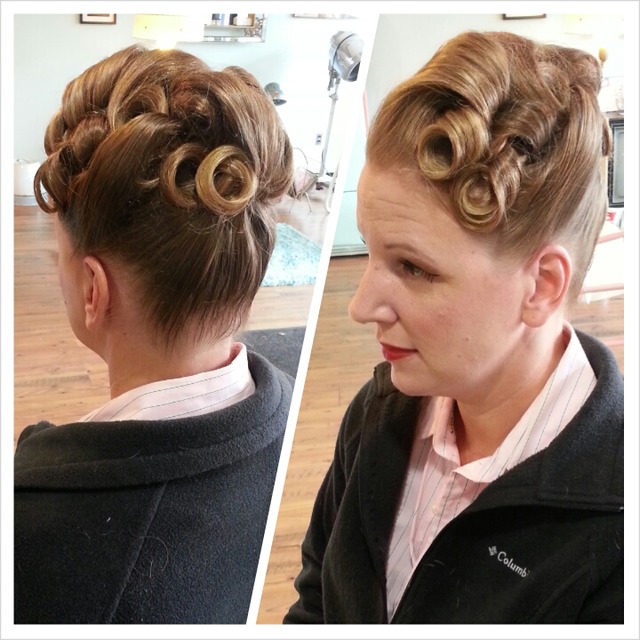 Retro Inspired UpDo