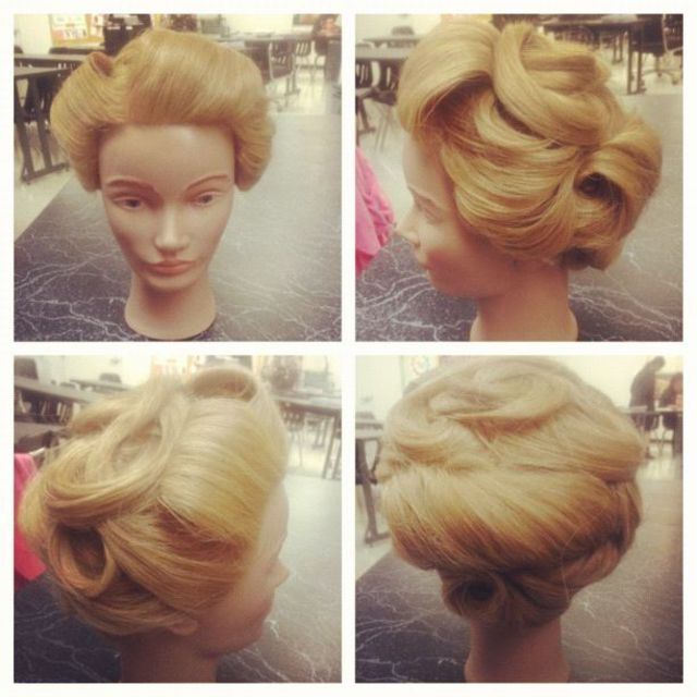Retro Up-Do