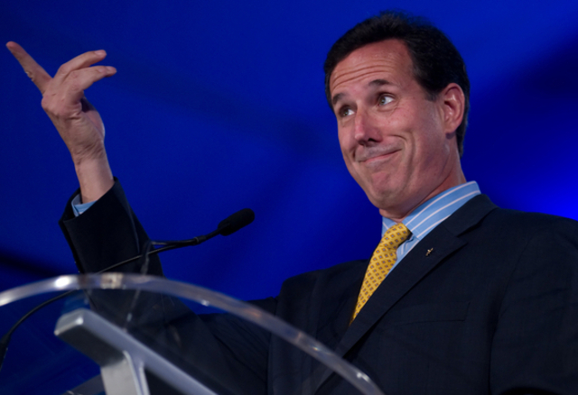 RickSantorumAlanColmes