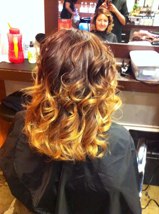 SHORT OMBRÉ