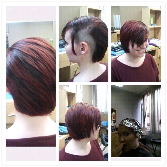 Shaved sides