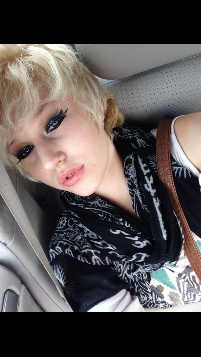 Short Blonde.