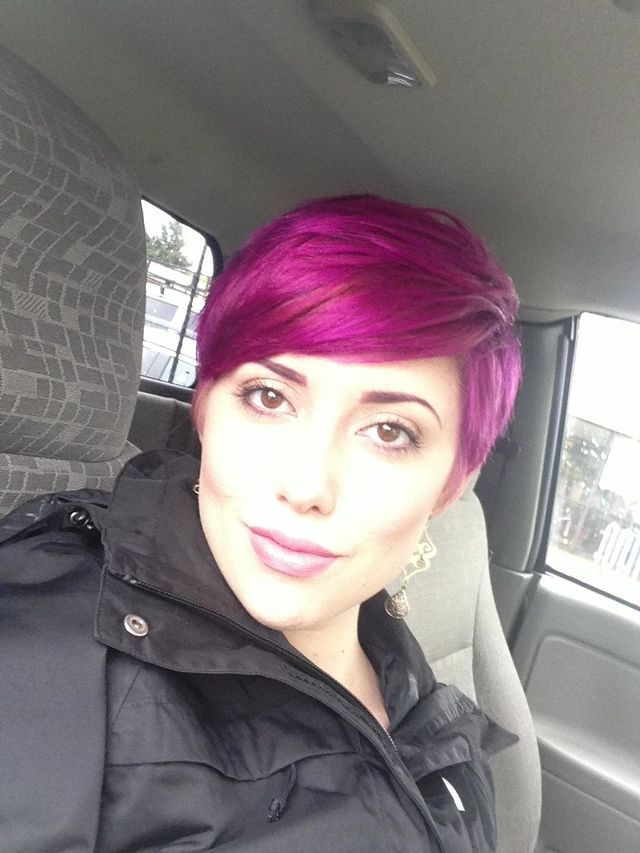 Short Violet Hair