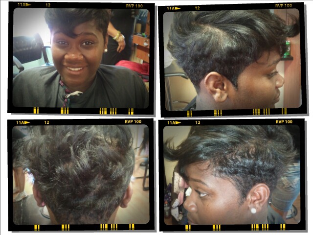 Short cut style by Mia