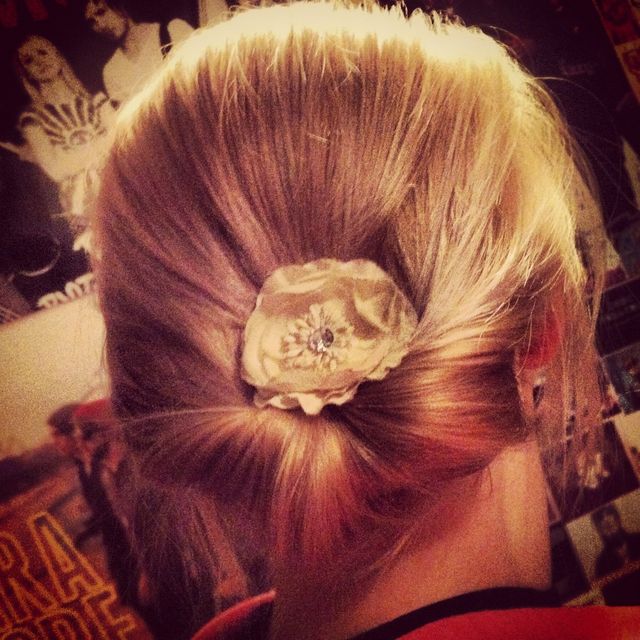 Simple updo