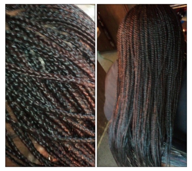 Single braids by Mia