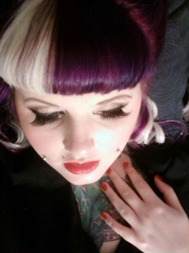 Split-bangs.