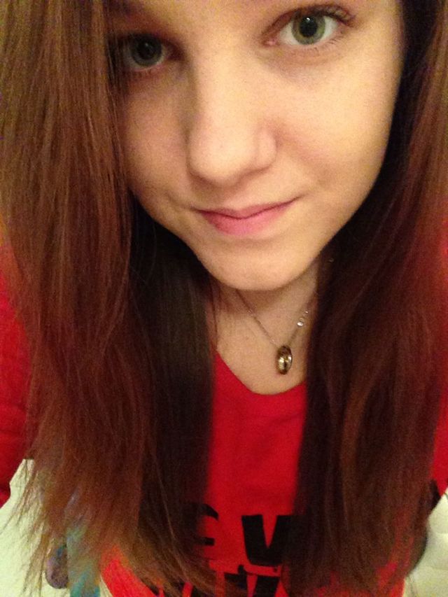 Straight brown hair 