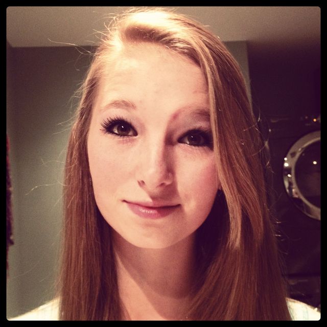 Straightened, Pulled Back :)