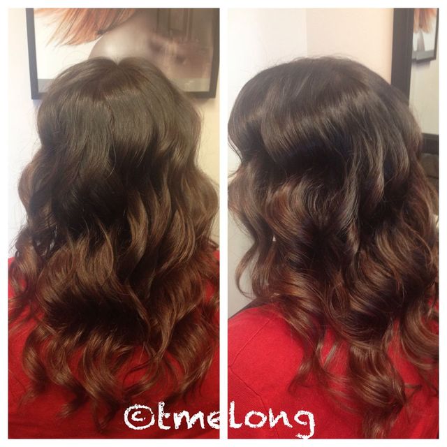 Subtle ombré. 