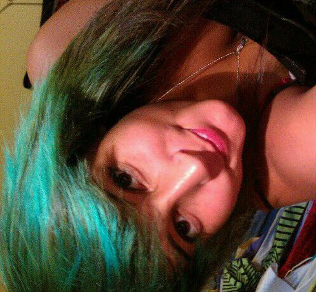 Teal Bangs