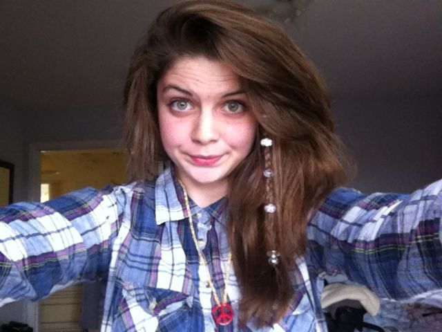 The beaded braid:)
