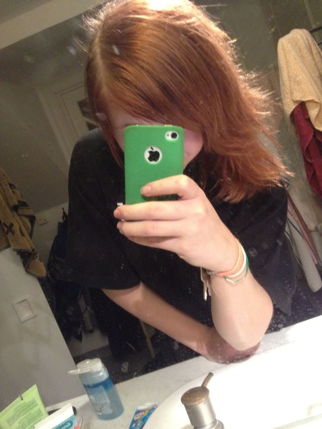 The hair!
