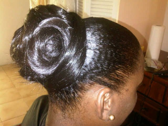 The stylish bun
