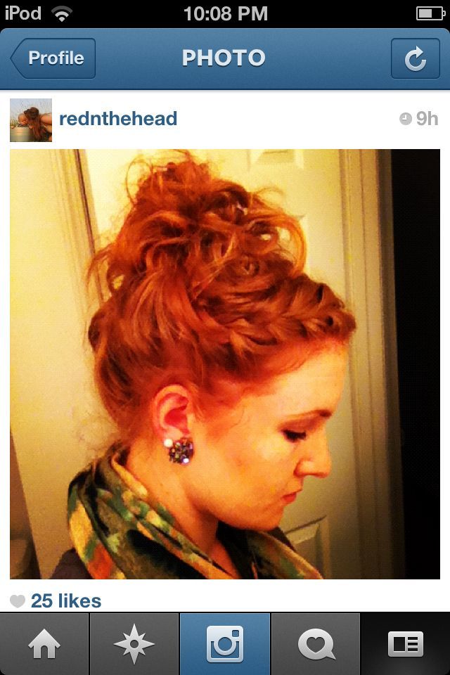 Top Braided Updo