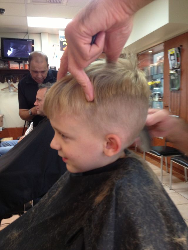 Tristan!...short, back &amp; sides