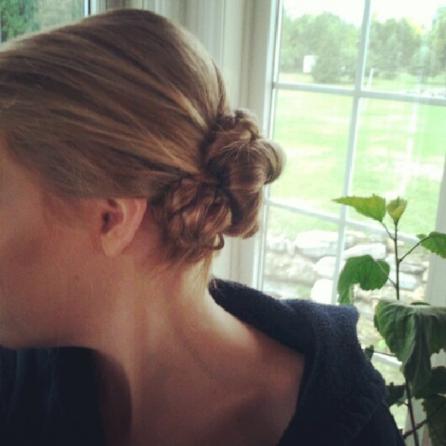 Up do braid