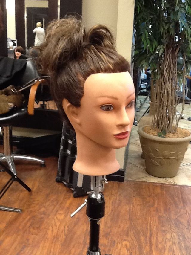 Up-Do from Pin Curls