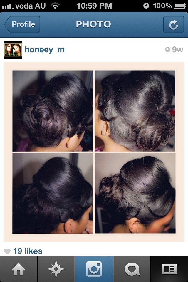 Upstyle hair