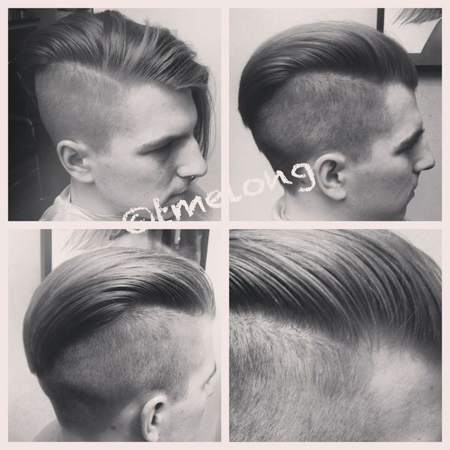 Versatile undercut for Gregor. Super fun style. 